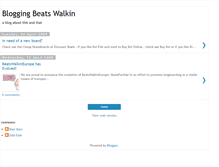 Tablet Screenshot of beatswalkin.blogspot.com