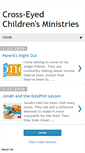 Mobile Screenshot of crosseyedchildrensministry.blogspot.com