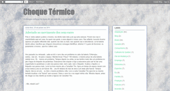 Desktop Screenshot of choque-termico.blogspot.com