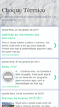 Mobile Screenshot of choque-termico.blogspot.com