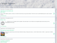 Tablet Screenshot of choque-termico.blogspot.com