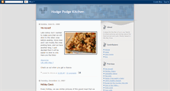 Desktop Screenshot of hodgepodgekitchen.blogspot.com