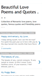 Mobile Screenshot of love-poems.blogspot.com