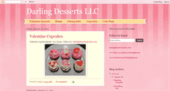 Desktop Screenshot of darlingdesserts.blogspot.com