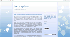 Desktop Screenshot of indrajitrc.blogspot.com
