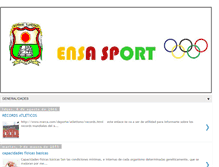 Tablet Screenshot of ensasport.blogspot.com