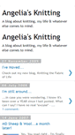 Mobile Screenshot of angeliasknitting.blogspot.com