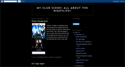 Desktop Screenshot of myclubscene.blogspot.com