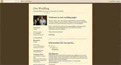 Desktop Screenshot of chriskharawedding.blogspot.com