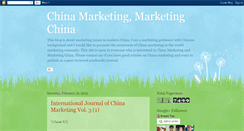 Desktop Screenshot of chinamarketingchina.blogspot.com