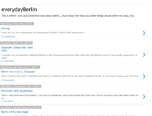 Tablet Screenshot of everydayberlin.blogspot.com