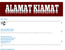 Tablet Screenshot of alamatkiamat.blogspot.com