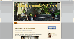 Desktop Screenshot of lashakapanadze3dart.blogspot.com