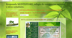 Desktop Screenshot of ecoposadamontefiore.blogspot.com