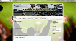 Desktop Screenshot of dicasdecartoleiro.blogspot.com