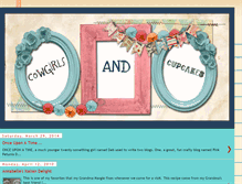 Tablet Screenshot of cowgirlsandcupcakes.blogspot.com