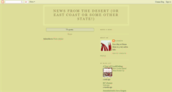 Desktop Screenshot of desertqueen.blogspot.com