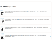 Tablet Screenshot of elhoroscopochinodehoy.blogspot.com