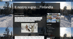 Desktop Screenshot of ilnostrosognofinlandia.blogspot.com