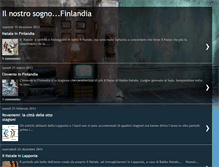 Tablet Screenshot of ilnostrosognofinlandia.blogspot.com