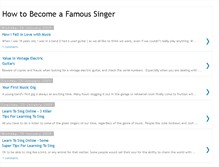 Tablet Screenshot of how-can-i-become-a-famous-singer-now.blogspot.com