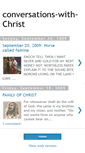 Mobile Screenshot of conversations-with-christ.blogspot.com