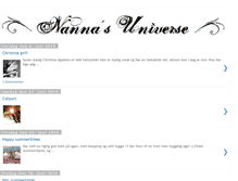 Tablet Screenshot of nannasuniverse.blogspot.com