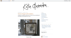 Desktop Screenshot of katiealexandra.blogspot.com