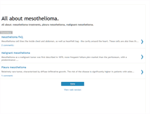 Tablet Screenshot of over-mesothelioma.blogspot.com