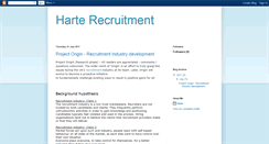 Desktop Screenshot of harterecruitment.blogspot.com