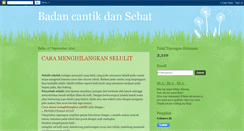 Desktop Screenshot of helmychimon-badancantikdansehat.blogspot.com
