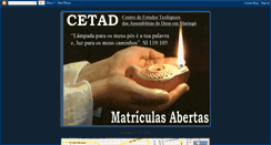 Desktop Screenshot of cetad.blogspot.com