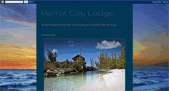 Desktop Screenshot of parrotcaylodge.blogspot.com