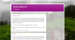 Desktop Screenshot of dealfamily-thesweetlife.blogspot.com