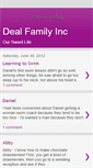 Mobile Screenshot of dealfamily-thesweetlife.blogspot.com
