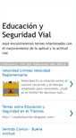 Mobile Screenshot of educacionseguridadvial.blogspot.com