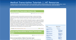 Desktop Screenshot of medical-transcription-1.blogspot.com