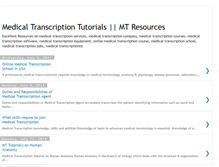 Tablet Screenshot of medical-transcription-1.blogspot.com