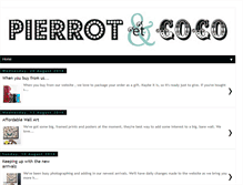 Tablet Screenshot of pierrotetcoco.blogspot.com