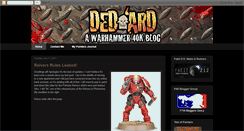 Desktop Screenshot of dedard.blogspot.com