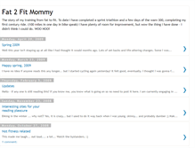 Tablet Screenshot of fat2fitmommy.blogspot.com