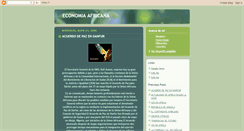 Desktop Screenshot of economiafricana.blogspot.com
