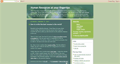 Desktop Screenshot of human-resources.blogspot.com