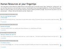 Tablet Screenshot of human-resources.blogspot.com