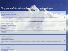 Tablet Screenshot of geominero.blogspot.com