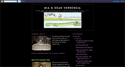 Desktop Screenshot of miaanddeanverrengia.blogspot.com