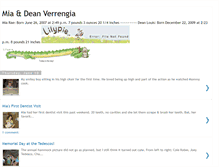 Tablet Screenshot of miaanddeanverrengia.blogspot.com