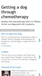 Mobile Screenshot of lymphomadog.blogspot.com