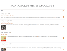 Tablet Screenshot of portugueseartistscolony.blogspot.com