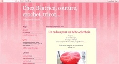 Desktop Screenshot of chez-tatie-bb.blogspot.com